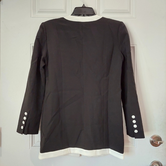 [Balmain] Decorative-button Single Breasted Blazer - Picture 2 of 14